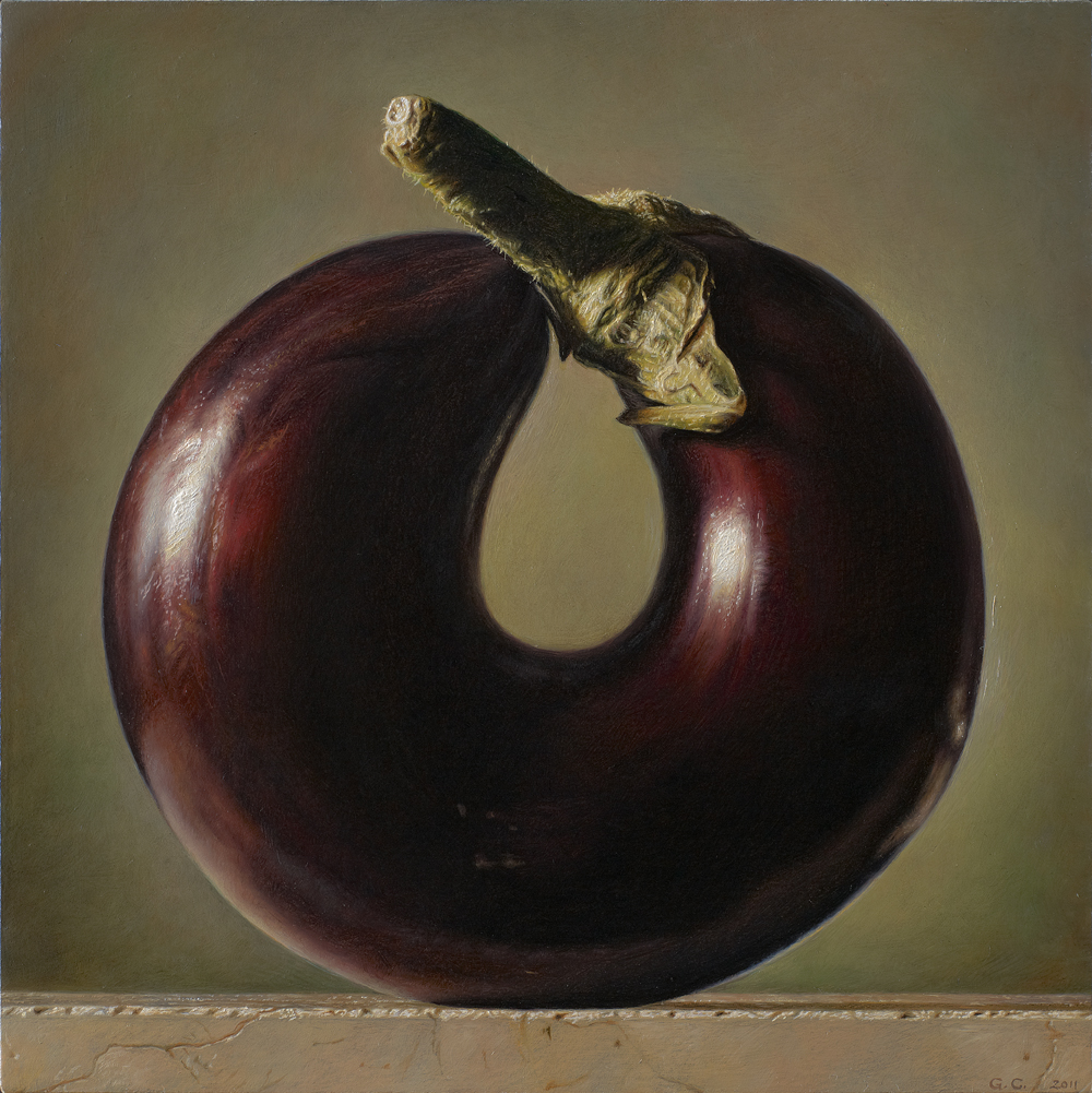 The Ring - 2011 olio su tavola cm 20x20 © Gianluca Corona