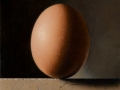 Egg - 2011 olio su tavola cm 20x20 © Gianluca Corona