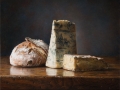 Pane e Formaggio - 2018 olio su tavola cm 35x45 © Gianluca Corona