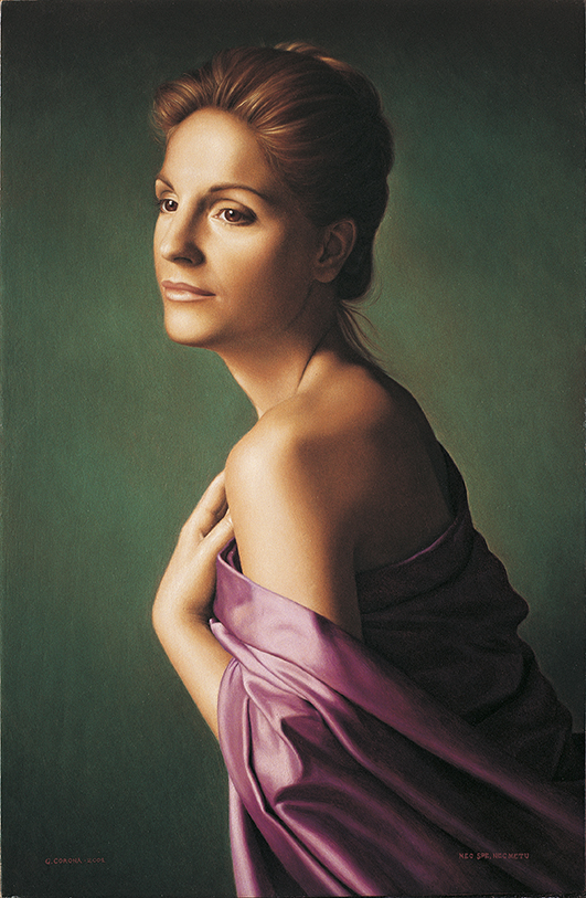 Alessandra Chiodi Daelli - 2001 olio tavola cm 26x40 © Gianluca Corona